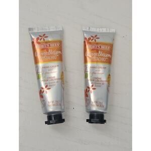 Burts Bees Orange Blossom & Pistachio Hand Cream with Shea Butter, 1 Oz‎ - 2ct